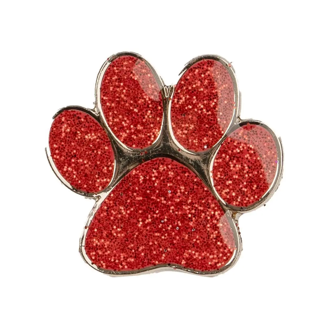Supporting Paws Charity Badge - Red