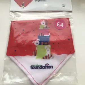 Pets Foundation Santa Paws Dog Bandana – Medium / Large