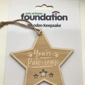 You’re Paw-some Wooden Keepsake Ornament