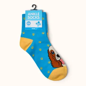 Blue Cross Summer Appeal Dog Ankle Socks