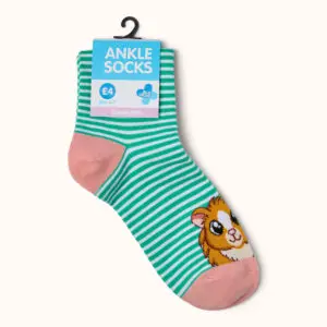 Blue Cross Summer Appeal Guinea Pig Ankle Socks