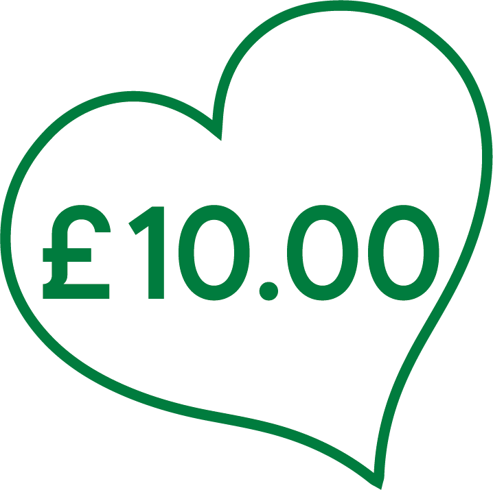 £10.00 donation