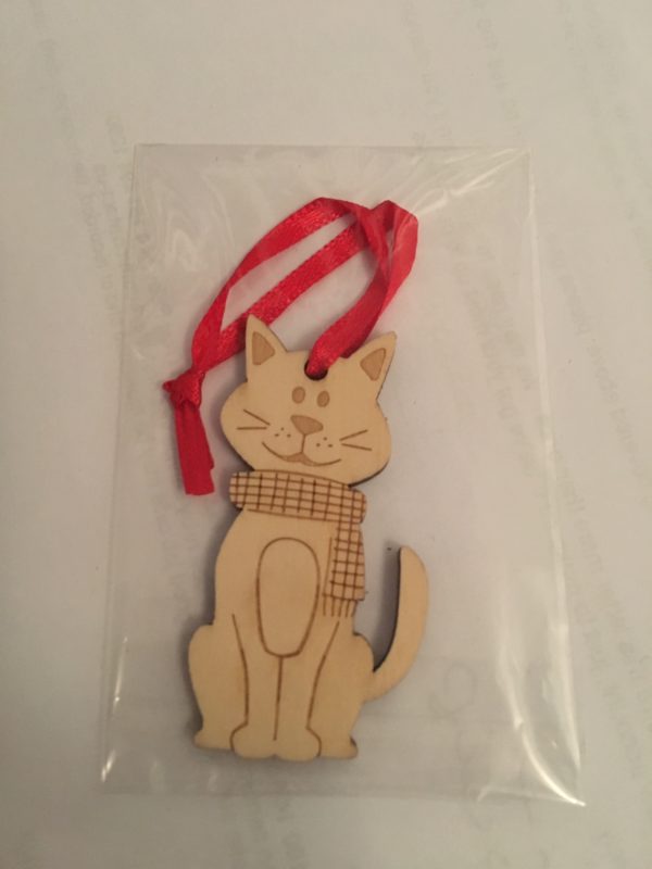 Cat Christmas Tree Decoration