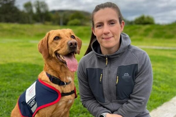 Hounds for Heroes – Emma and her assistance dog Jollie