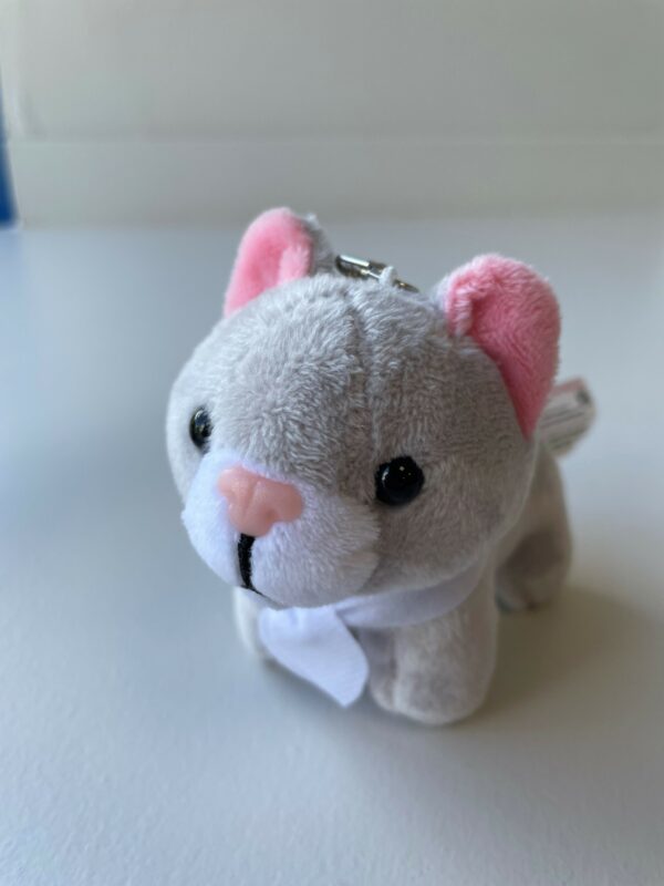 Blue Cross Summer Appeal Plush Cat Keychain