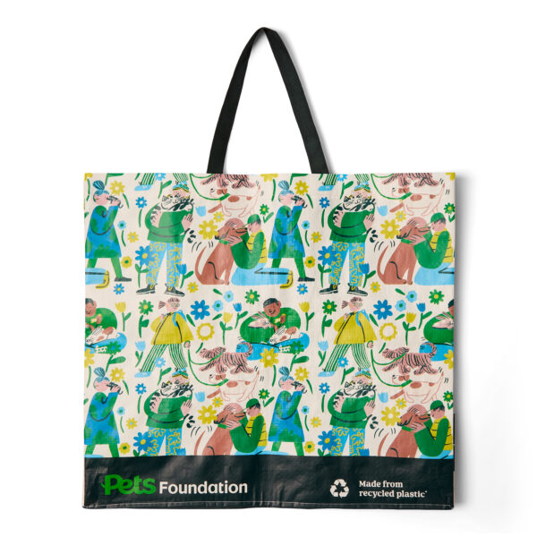 Pets Foundation Charity Bag For Life Front view